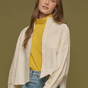 (NWT) Tradlands Box Button Up Birch - Small